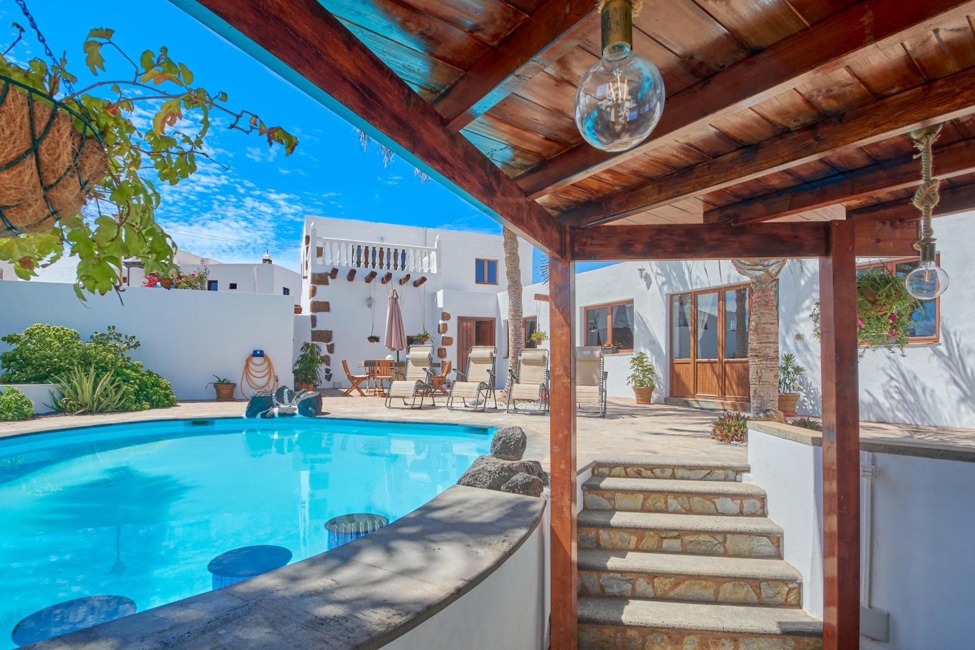 Casa Rural Nel Tinajo Bagian luar foto